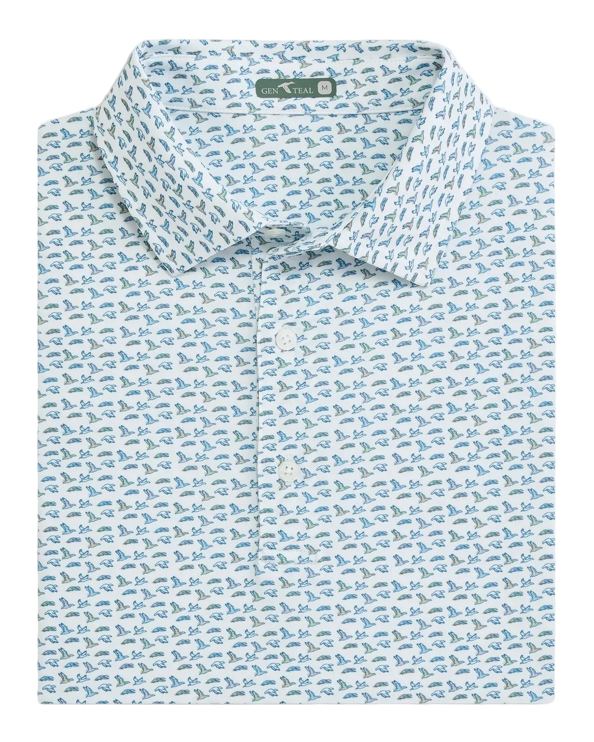 Soaring Silhouettes Printed Performance Polo